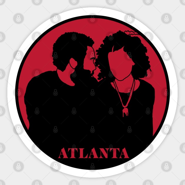 Atlanta Sticker by Hevding